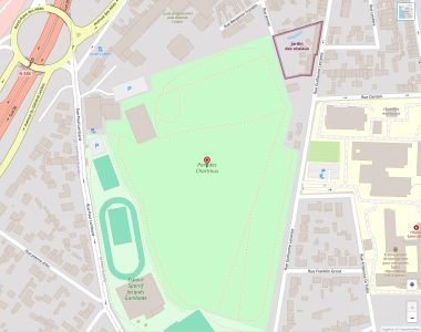Karta du Parc des Chartreux