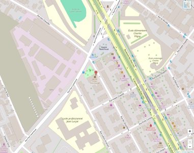 Plan du Musée Urbain Tony Garnier